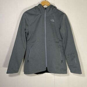 The North Face Women’s Small Gray‎ Jacket with Hood Outdoor Gorpcore *READ*